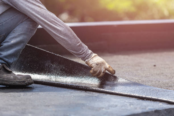 Professional Waterproofing technician working in Sodus Point, NY